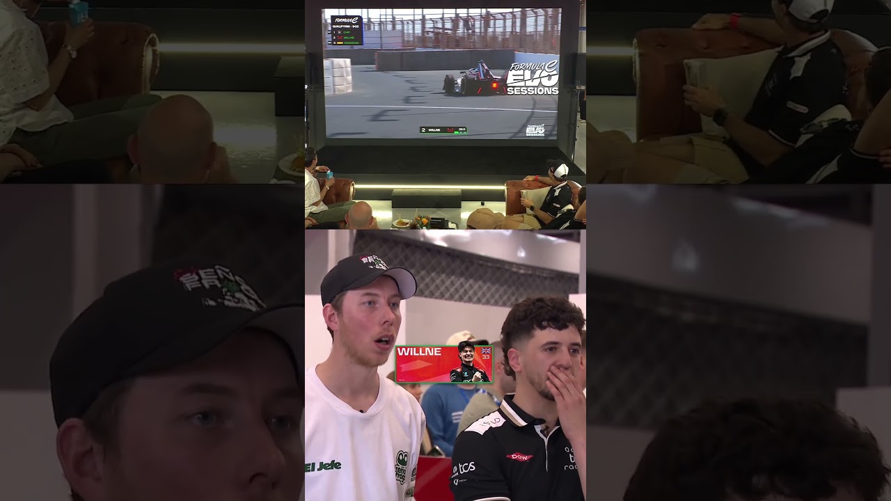 Not what the Señor Frogs want 😱 Wrong way WillNE #EVOSessions #FormulaE