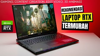 5 LAPTOP RTX TERMURAH UNTUK EDITING, DESAIN DAN GAMING 2025