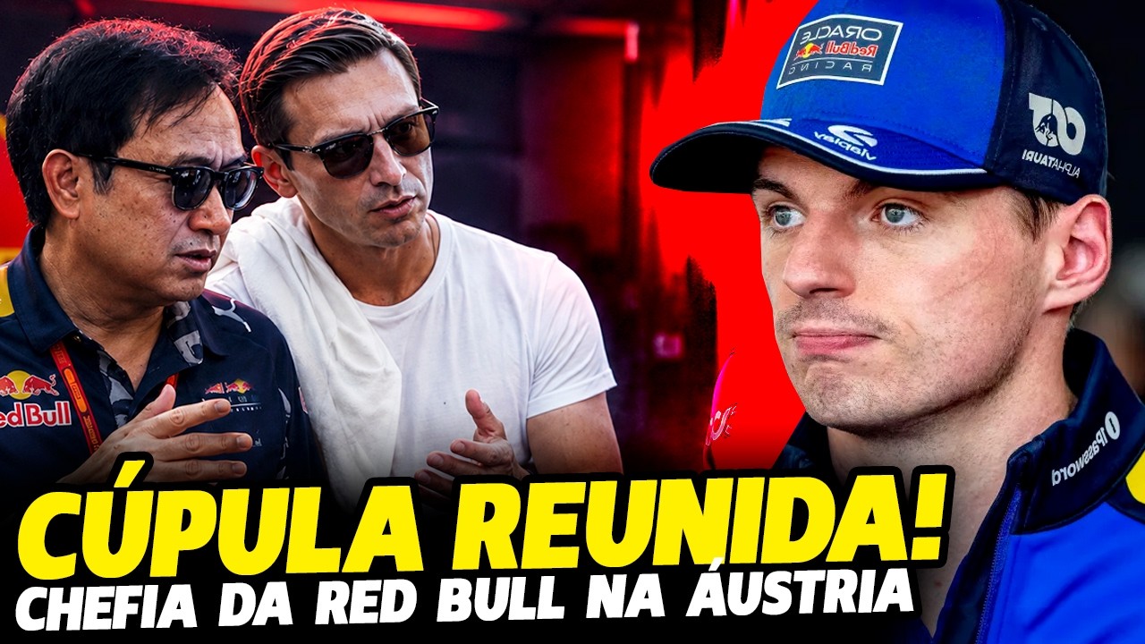 🚨DONOS DA RED BULL ESTÃO  NA ÁUSTRIA PARA CONVENCER VERSTAPPEN A NÃO SAIR DA EQUIPE | FÓRMULA 1