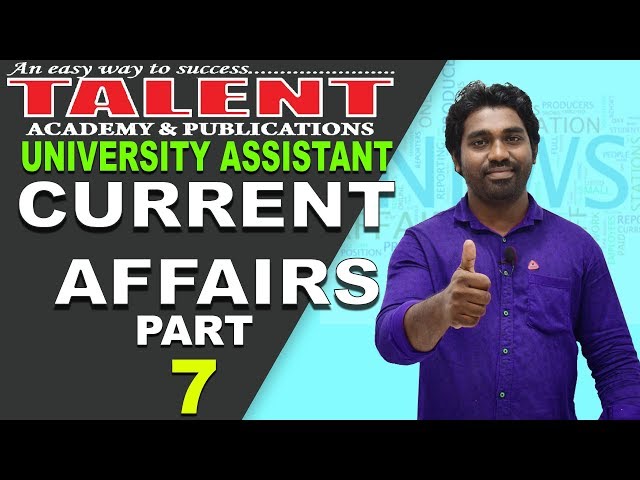 Current Affairs in Malayalam for Kerala PSC Exams 2018 | TALENT ACADEMY| Kerala PSC