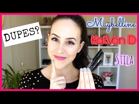 how to apply kat von d'tattoo eyeliner