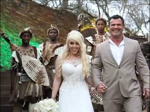 Kickboxing champ gets fairytale bushveld wedding