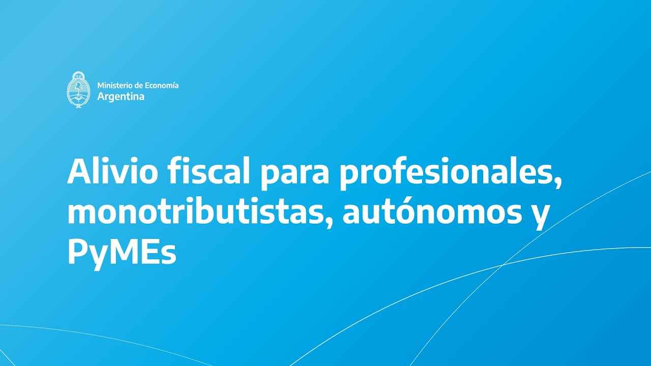 Massa anunció nuevas medidas para profesionales, monotributistas, autónomos y Pymes
