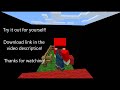 i recreated the arcade classic. download the world: www.mediafire.com music: pinball spring by kevin macleod