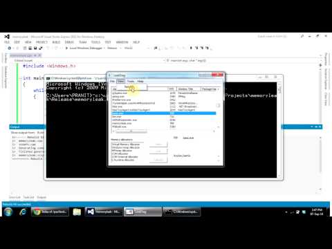 how to find memory leak in .net