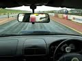 Subaru Impreza vs Escort Cosworth - In car 1/4mile