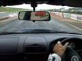 Subaru Impreza vs Escort Cosworth - In car 1/4mile