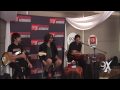 99X - Live X - Q & A - Taking Back Sunday