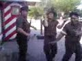 Austrian Soldiers dancing
