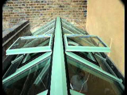 how to vent a pyramid roof