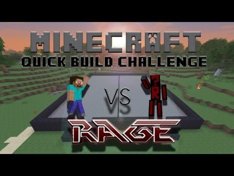 Minecraft Quick Build Challenge - Redstone Door!