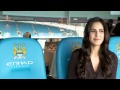 Exclusive Video: Katrina Kaif Visit- Manchester City FC