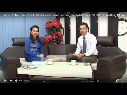 Truyền Hình Cà Mau - Dấu hiệu bán hàng đa cấp bất chính, lừa đảo.