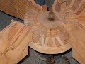 Building of a wood-burning pizza oven.