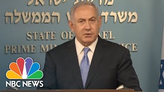 Benjamin Netanyahu On Iran Deal Decision:  'Israel Fully Supports ' President Donald Trump | NBC News
