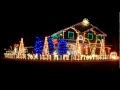 Dubstep Nutcracker Christmas Light Show - christmas, christmas lights, cool, decorations, dubstep, light show, music, nutcracker, remix