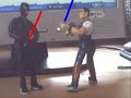 lightsaber battle lightsaber battle