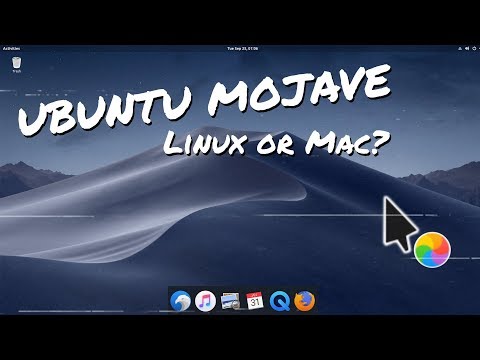 How to make Ubuntu look like MacOS Mojave! (Apple meets Linux) Ubuntu Customization Guide