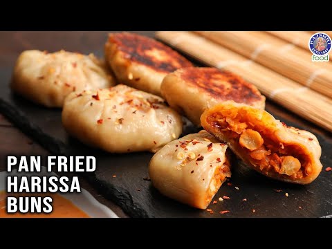 Pan Fried Harissa Buns | How to Make Harissa Buns Recipe | Snack Recipe | Chef Bhumika