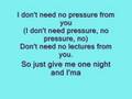 Danity Kane- Sleep on it
