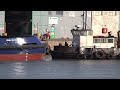 Planter towing Doughty out of dry dock after new paint and rubber fenders-small&co.lowestoft PLANTER Built 1968 by James Cook Ltd., Wivenhoe. YN1358. L48.1'. B15.1'. D6.3'. 38grt. 1 x Schottel propulsion unit. Acquired 1968. Disposed 1984. ON337013. 18-3-1968 Delivered to PLA. 1984 Sold to Boston Putford Offshore Safety Ltd., Lowestoft. 4-2000 Owners Seacor Smit, Lowestoft. 2005 Still in service.Vessel`s Details (1): DOUGHTY Ship Type: Tug Year Built: 2000 Length x Breadth: 30 m by 10 m Speed recorded (Max / Average): 11.6 / 8.2 knots Flag: United Kingdom (UK) Call Sign: MZGA8 IMO: 9190468 MMSI: 232004783 More DHB Doughty details (2): Built by: PO SevMash Predpriyatiye at Severodvinsk, Russia Completed by Damen Shipyards at Gorinchem, Netherlands, Yard No: 7944 Date of completion: March 2000 Draught: 4 m GRT: 304 NET: 91 Main engine: 2 x 4tew 6cyl Wartsilla 6L26 Total Output 3600 kW at 1000rpm. Propulsion: Twin Aquamaster Azimuth Stern Drive (ASD 3110) ('Z' drive) units Speed: 13.5 kn