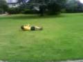 jack being stupid on skateboard