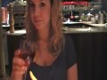 Em and Soph do Pizza Express one cold night