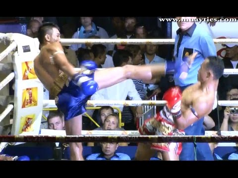 Muay Thai Fight-Saenchai vs Petchmorrakot ,Rajadamnern Stadium Bangkok - 9th Oct. 2014 (Full Fight)