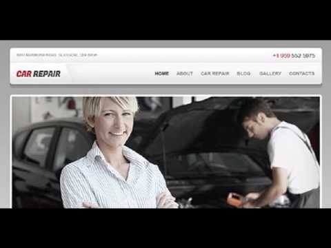Preview White _ Grey Car Repair Joomla Template by Mercury