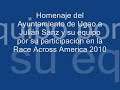 Homenaje del ayuntamiento de Ugao-Miraballes a Julian Sanz.