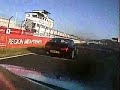 HRED Honda Integra Type R Albi passing Porsches 968