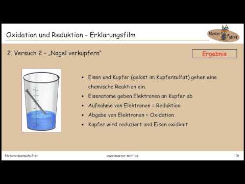 oxidation - Erklärungsfilm zu „Oxidation und Reduktion