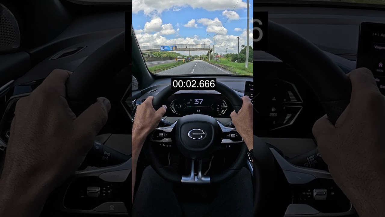 GAC GS3 2026 no teste do 0 a 100! #gacgs3 #gac #suv