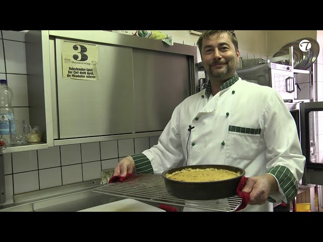 Kürbiskuchen mit Mandel und Sahne | Rezeptempfehlung Topfgucker-TV