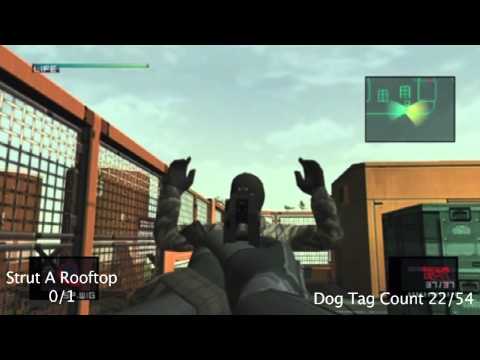 how to obtain dog tags in mgs2