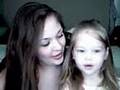 Me and Mommy Singing You are so beautiful