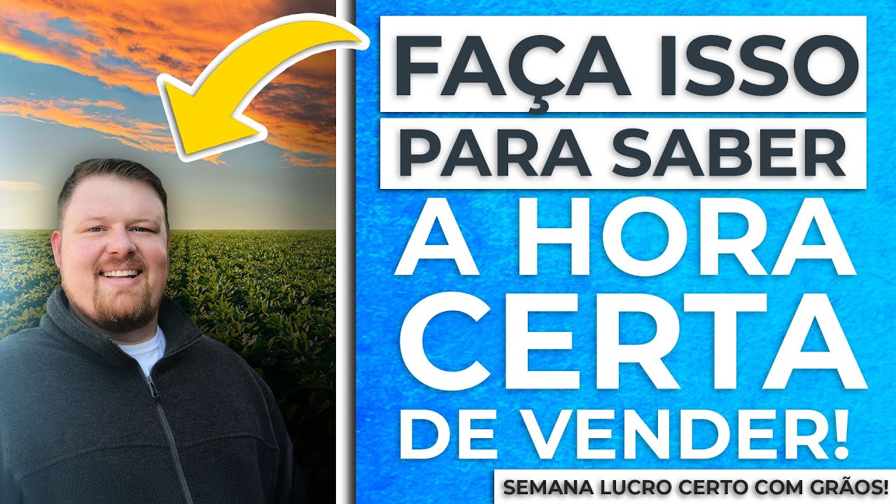 Como DOMINAR as ESTRATÉGIAS de comercialização para SABER O MOMENTO CERTO de COMPRA e VENDA de GRÃOS