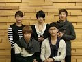 081128 TVXQ Congratulations the starting message  [MyDaily]