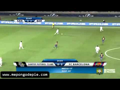 Youtube - Video: Barcelona 4-0 Santos por el Mundial