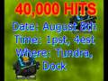 40,000 Hits Party Invitation!