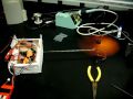 K2GXT Remote Control Blimp: New motors attached and tested on bench
