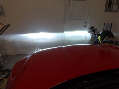 How to install Headlight bulbs in a Nissan 370z. JW Motoring 6000k. plus end results!