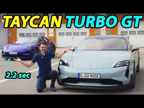 Can this new Porsche Taycan Turbo GT ???? overcome the Model S plaid?
