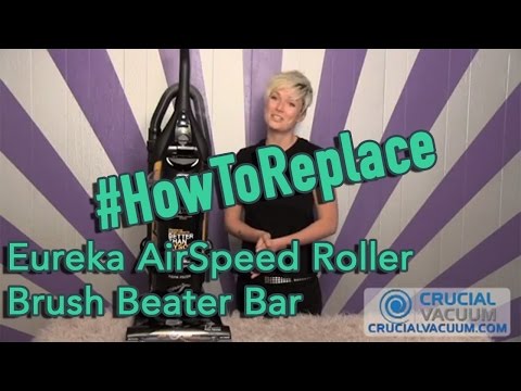how to change belt on eureka airspeed