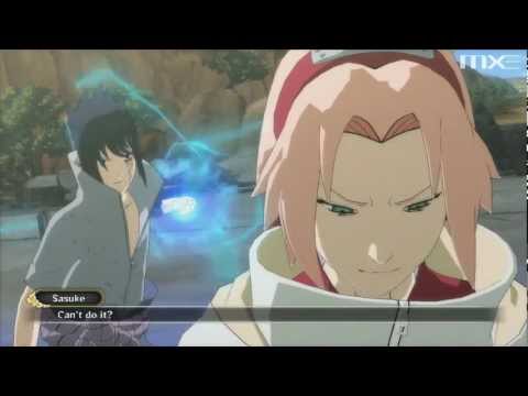 Naruto Shippuden: Ultimate Ninja Storm 3: Full Burst - Sasuke vs Team 7 Boss Battle (Best Version) HD