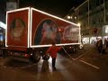 Weihnachtstrucks Coke - Frankfurt a.M.