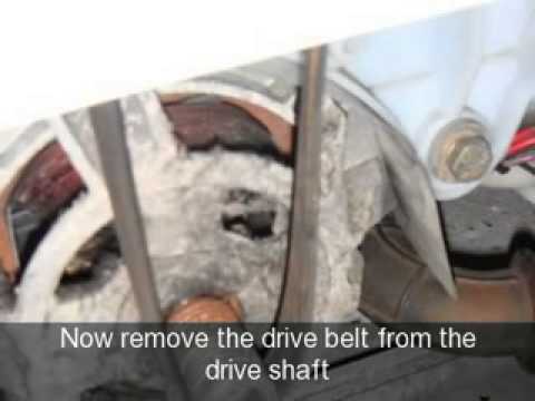 how to change belt on hotpoint wt761