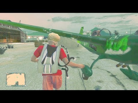 GTA 5 With The Crew Crashing Planes Is Fun (GTA 5 Funny Moments)