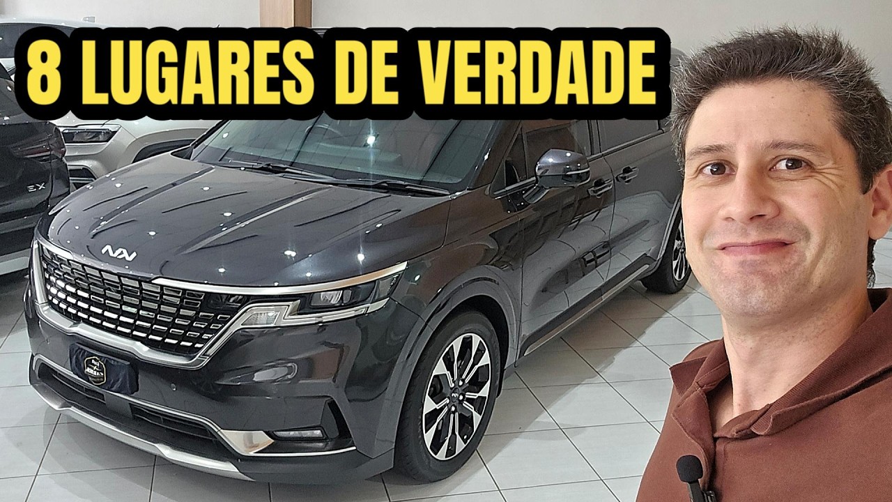 Kia Carnival 2022, porque é a melhor opção para quem precisa de espaço // Caçador de Carros