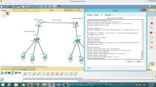 how to configure the DHCP ip-helper address on the cisco routers in packet tracer